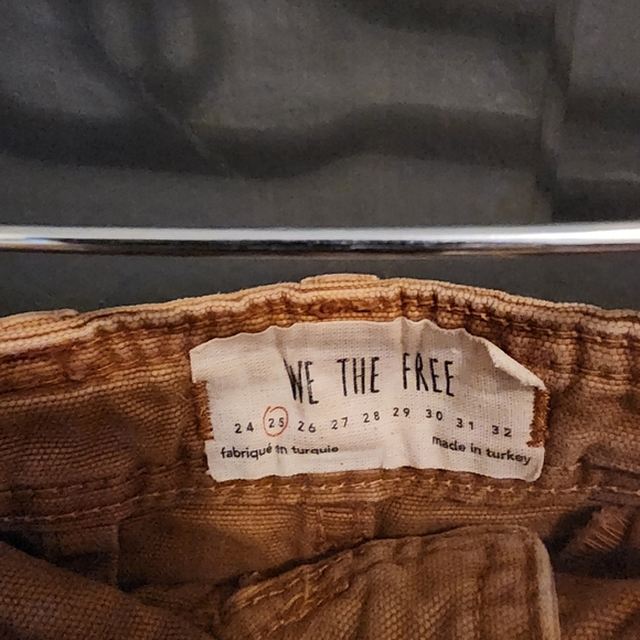 We The Free Tan Stovepipe Pants - Picture 3 of 4